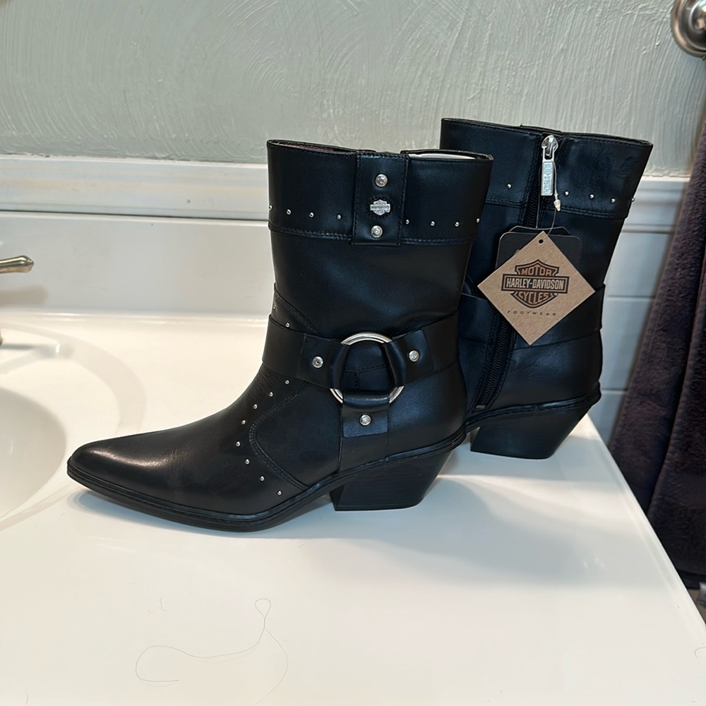 Harley Davidson Brash boots.